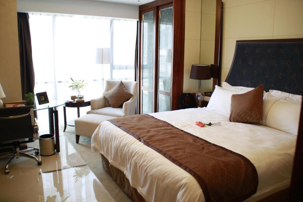 Yousu Hotel & Apartment Tianyi Square Yinyi Global Center Apartment Ningbo Zimmer foto