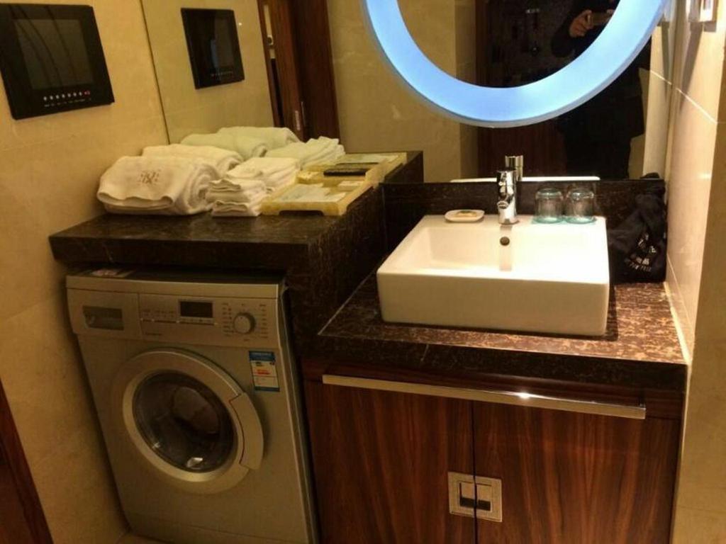 Yousu Hotel & Apartment Tianyi Square Yinyi Global Center Apartment Ningbo Exterior foto
