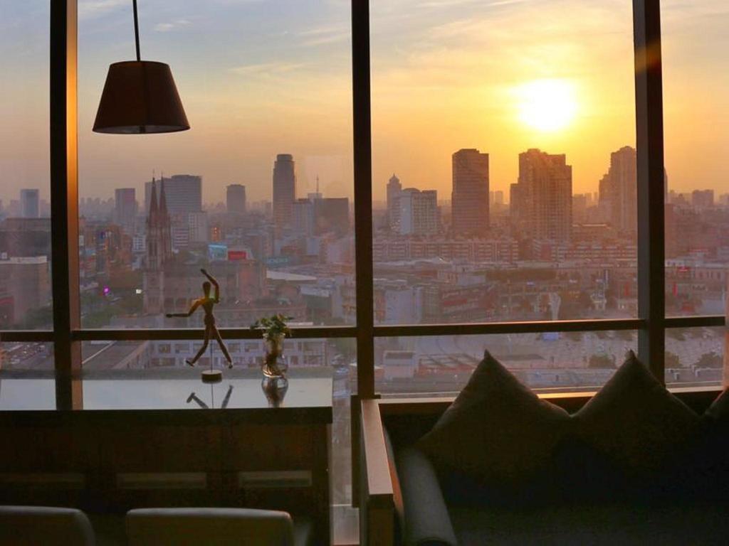 Yousu Hotel & Apartment Tianyi Square Yinyi Global Center Apartment Ningbo Exterior foto