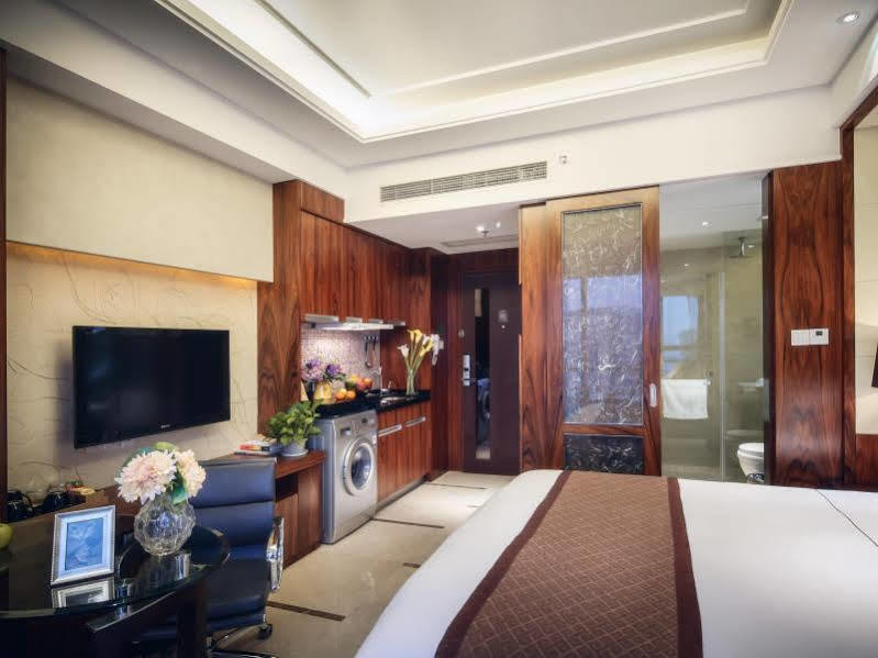 Yousu Hotel & Apartment Tianyi Square Yinyi Global Center Apartment Ningbo Exterior foto